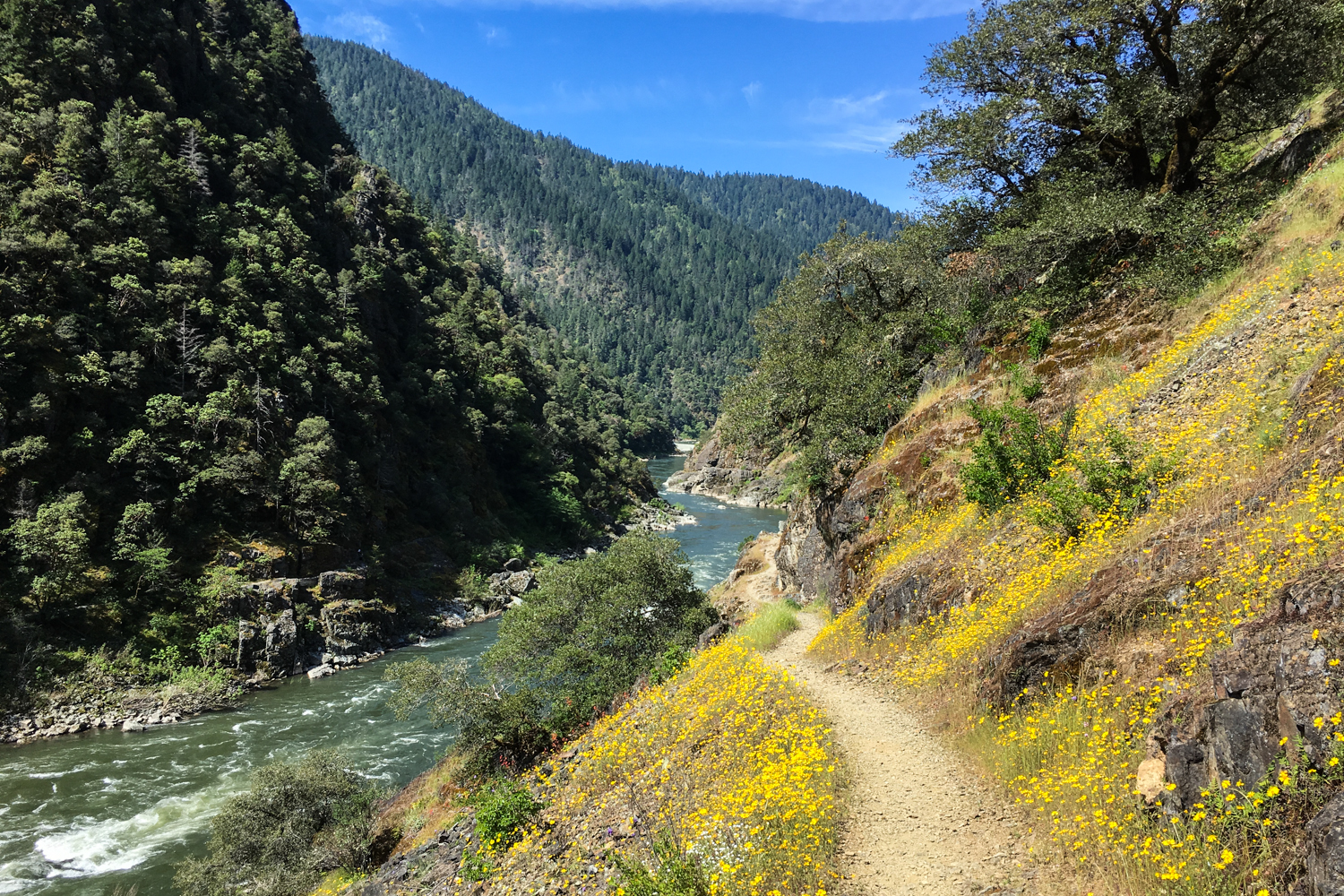 Rogue River Trail Hiking and Running Trips Oregon