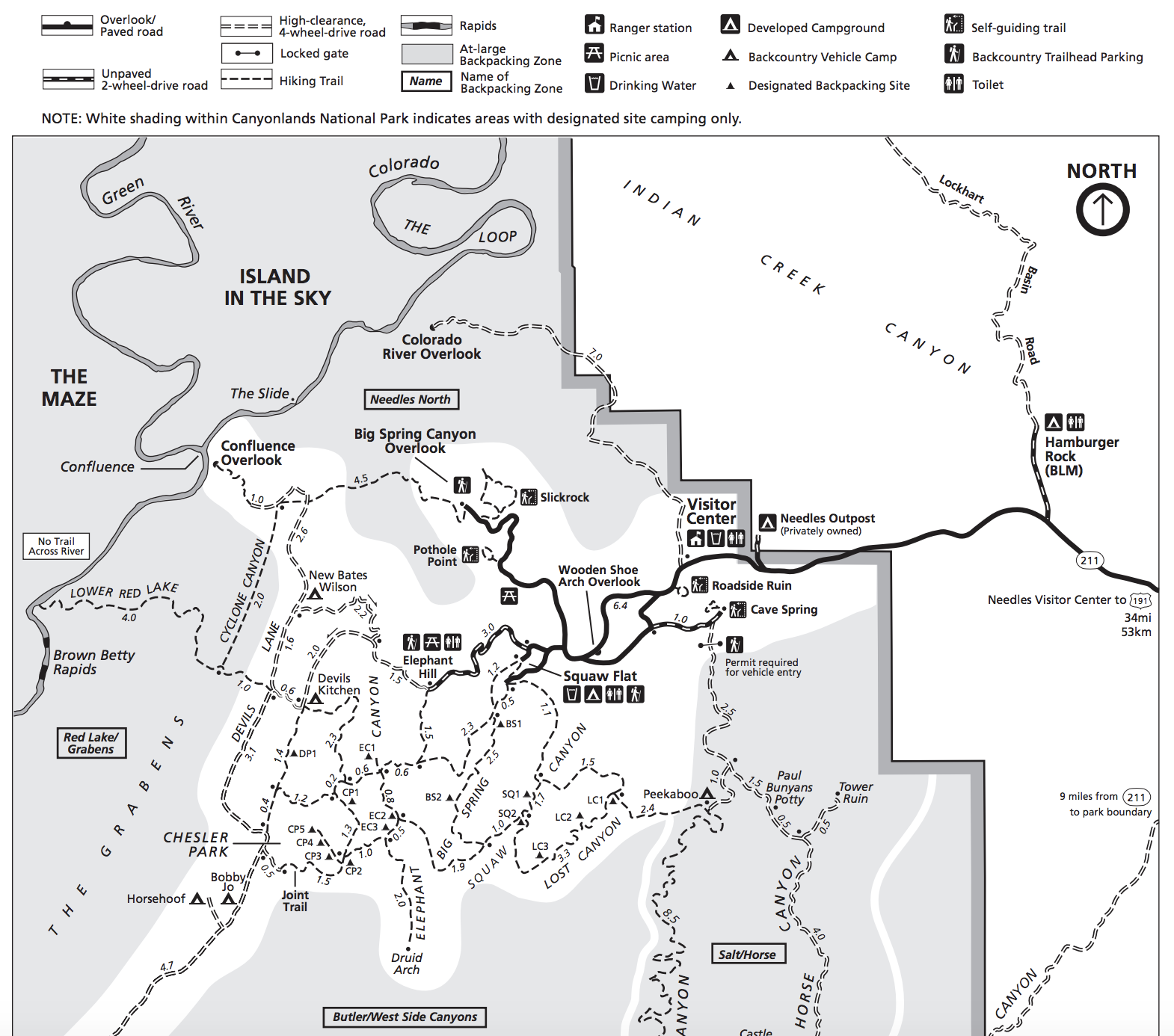 Map provided by nps.gov