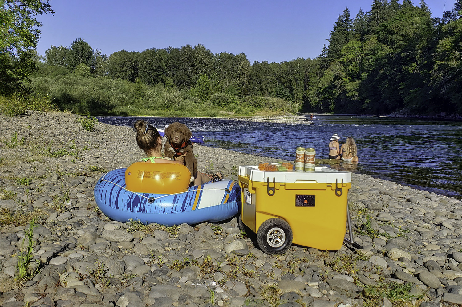 This Floating Beer Cooler Is Shaped Like a Giant Fishing Bobber