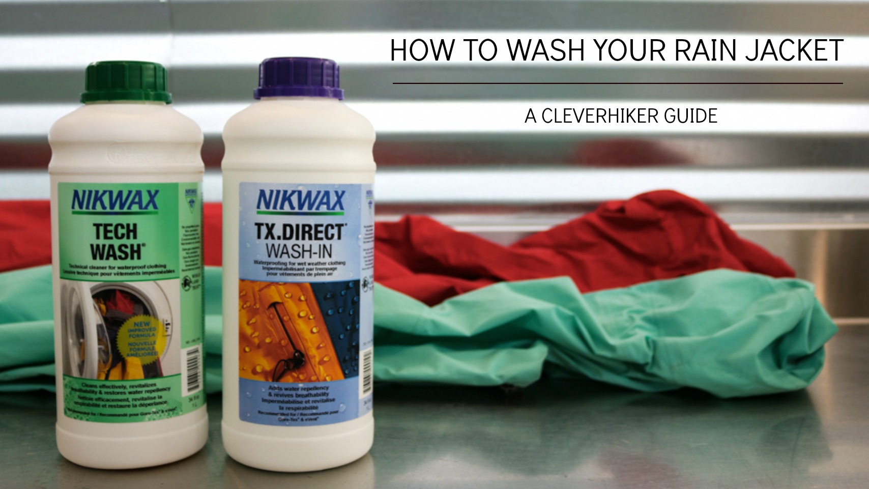 How to Wash In Waterproofing With Nikwax