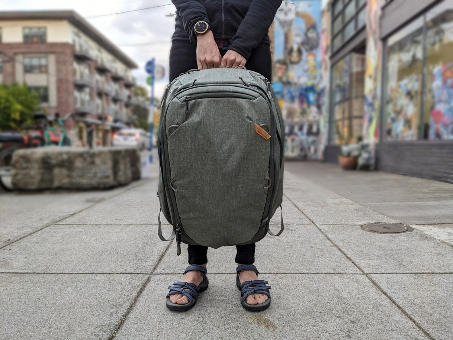 air travel with hiking backpack