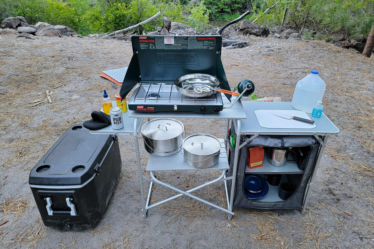 Perfect cooking set for camp cooking : r/castiron