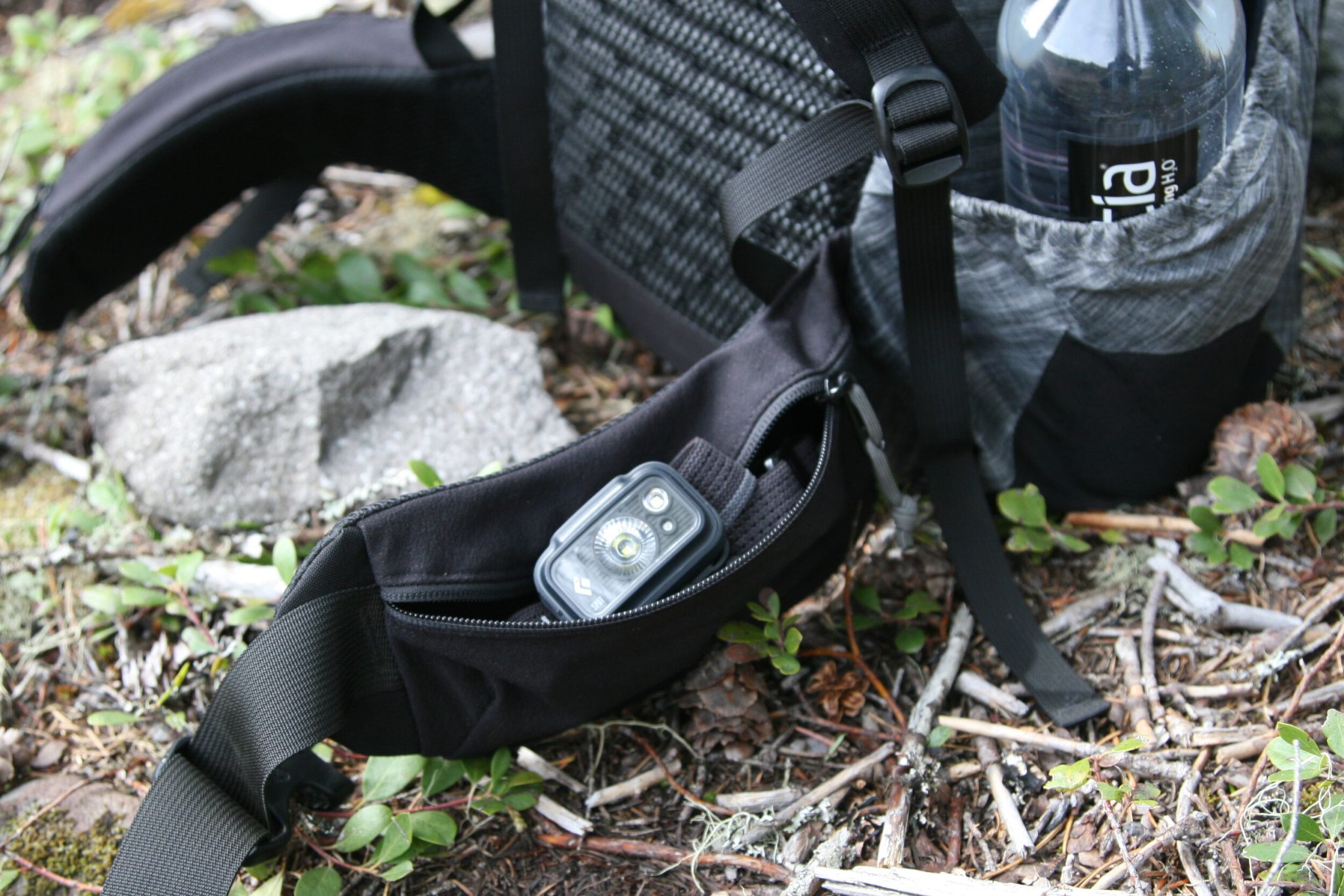 Best Headlamps Of 2024 Tested Reviewed CleverHiker   The Black Diamond 325 Headlamp In A Backpacks Hip Belt Pocket 2048x1366 