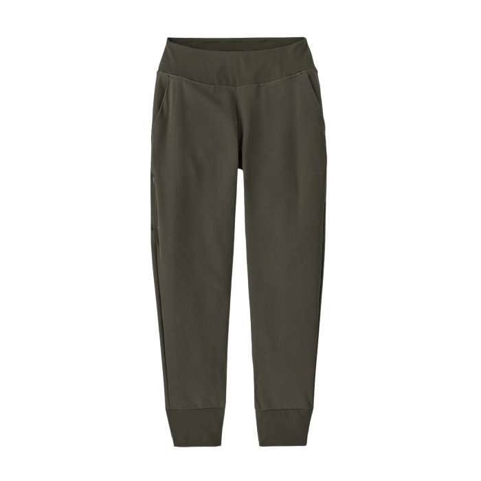 Patagonia Happy hike studio pants in green stock image