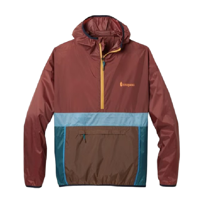 cotopaxi teca men's half zip stock image in riverbend