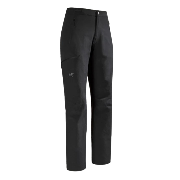 women's gamma pants by arc'teryx stock image in black