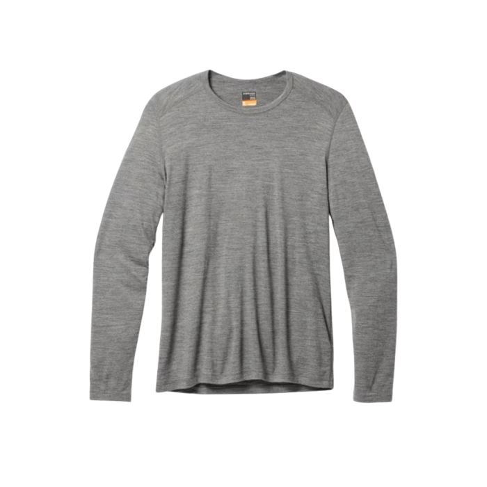 Icebreaker Merino Wool Oasis 200 in gray stock image