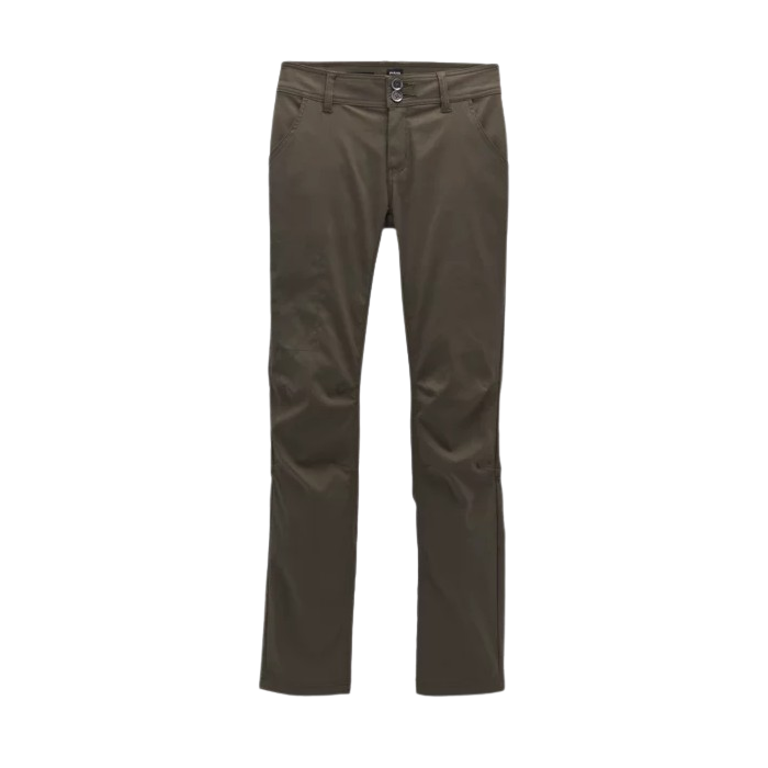 prAna Halle Straight Pant in green stock image