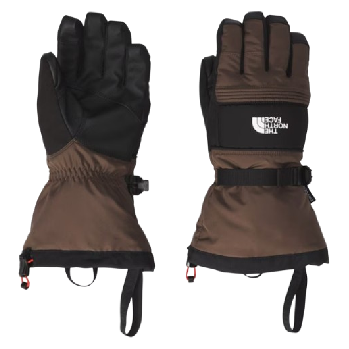 the north face montana ski gloves stock image mens