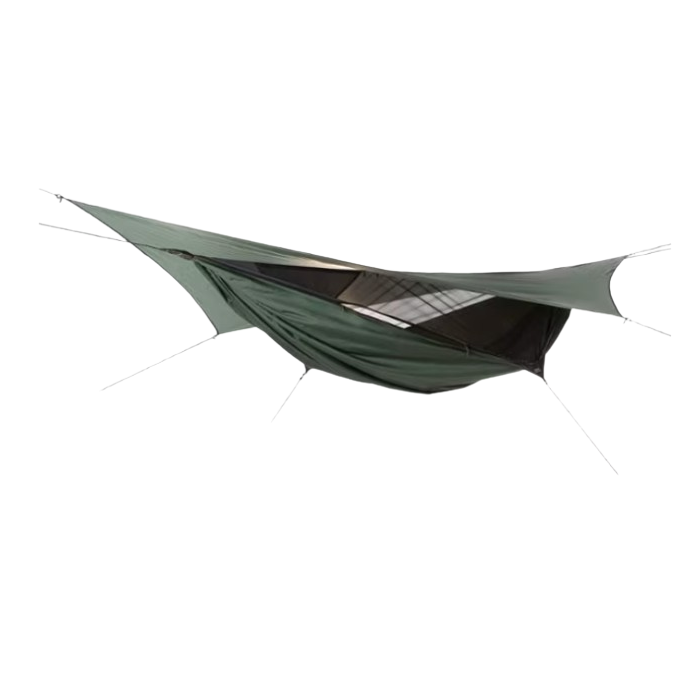 hennessy expedtion asym zip hammock stock image