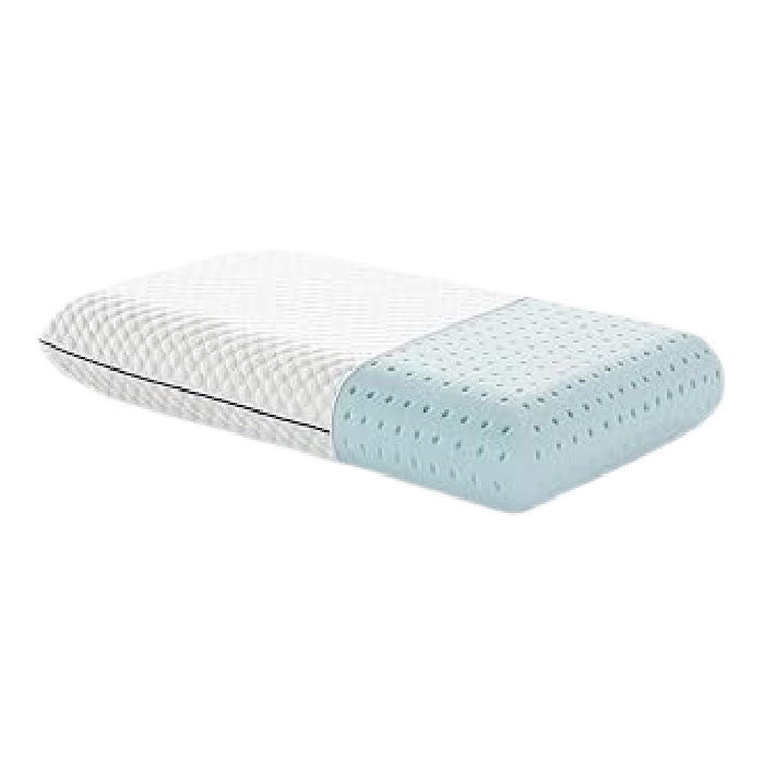 weekender gel memory foam camping pillow stock image