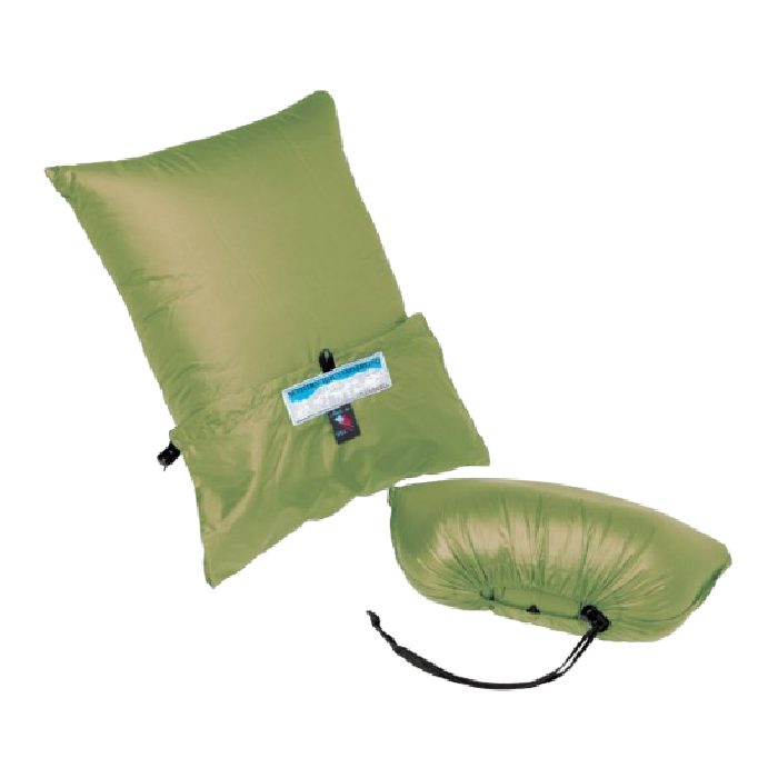 western mountaineering cloudrest camp pillow stock image